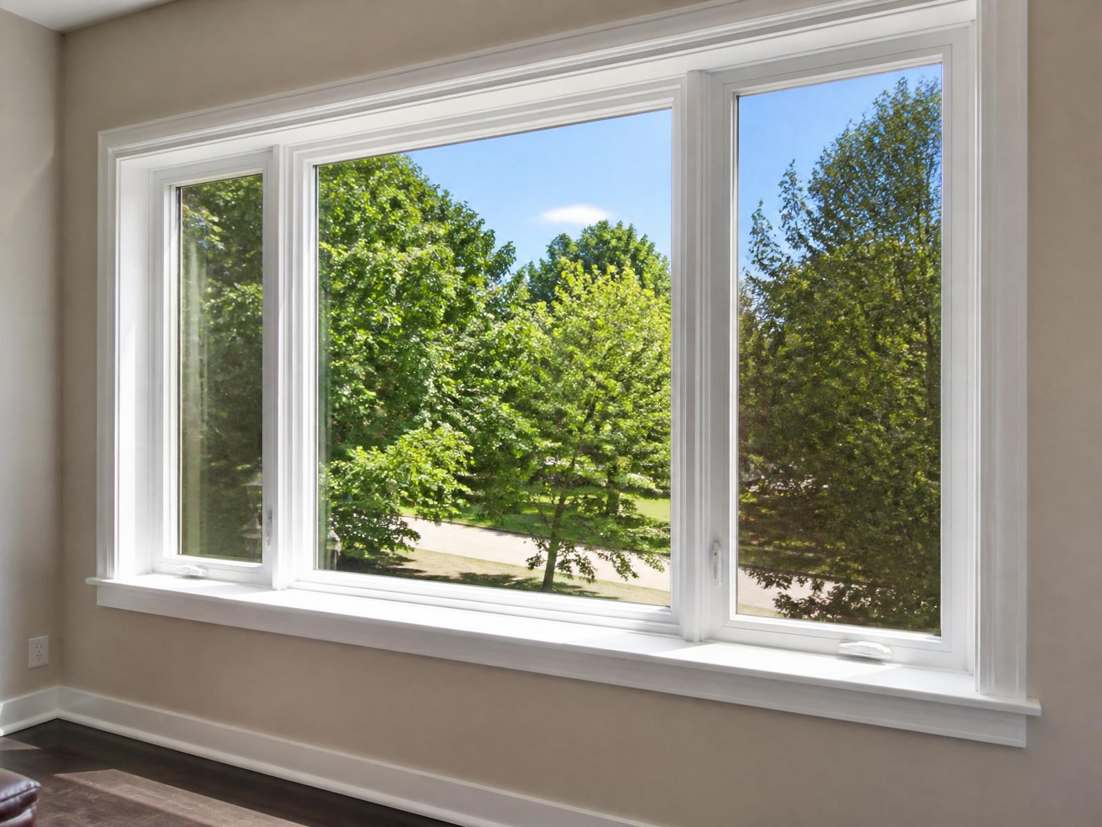 Painted Windows Cleared — after